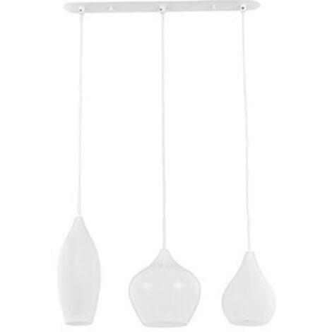 Ideal Lux Soft - Suspension à 3 ampoules au plafond blanc, E14 (1/2)