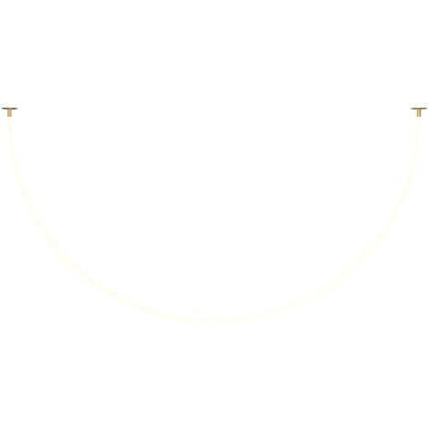 Maytoni Tau Plafonnier LED semi-encastré moderne intégré, doré, 3 000 K, 2 200 lm, abat-jour blanc (1/3)