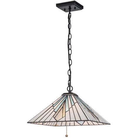 Elstead Alderley Luminaire suspendu à 2 ampoules, bronze vintage (1/5)