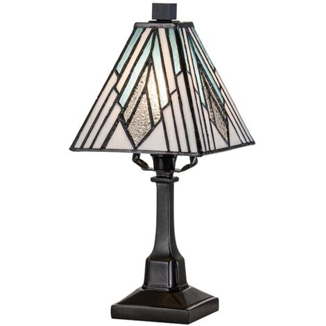 Elstead Alderley Petite lampe de table à 1 lumière, bronze vintage (1/5)