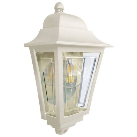 Elstead Deco Lane Lanterne murale d'extérieur 1 lumière demi crème IP44 (1/5)