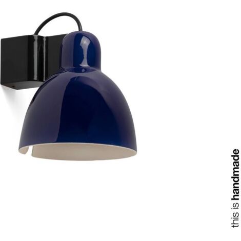 Faro Venice Applique Dôme Blanc Bleu Cobalt (1/5)