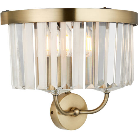 Z-Lite Applique murale réglable à 1 ampoule en laiton naturel avec