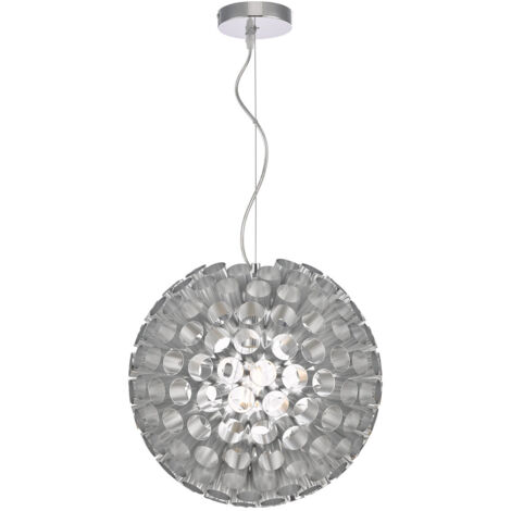 DAR SERAFINA - Suspension Sperical Chrome brossé Small, 1x E27 (1/5)