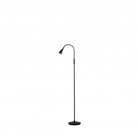 Lampadaire LEDRO en Métal et Noir mat (1/4)