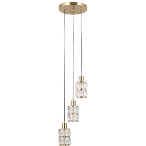 Italux Alma Suspension Cluster dorée 3xE27 (1/4)