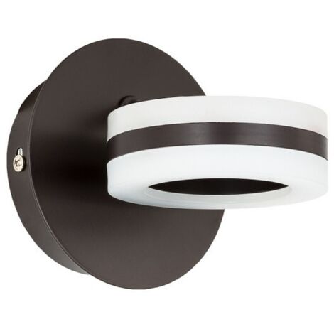 Italux Metis - Applique Murale LED Moderne Bronze, Blanc Chaud 3000K 450lm (1/3)