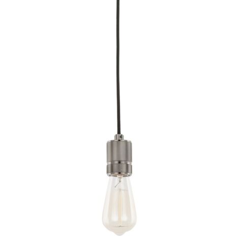 Italux Casa - Supports de suspension modernes à suspendre noir 1 lumière, E27 (1/2)