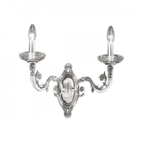 Kolarz CONTARINI Bougie Applique Murale 2 Lumière Chrome (1/5)