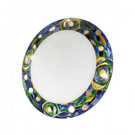 Kolarz SERENA Plafonnier décoratif en verre 3 lumières or 24 carats (1/3)