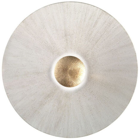 Kolarz MOON - Applique murale Lifestyle en Verre Mat - Fini Blanc Soleil, 1x E27 (1/5)
