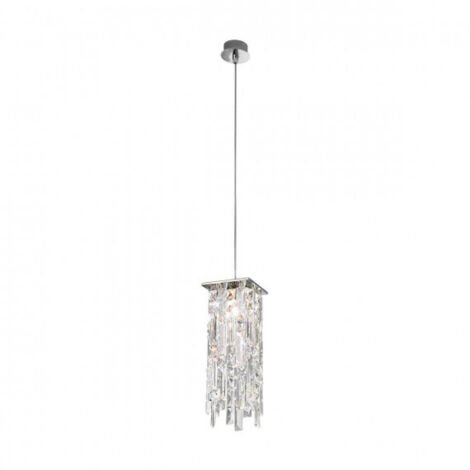 Kolarz PRISMA - Suspension en cristal de créateur, chrome poli, 1x G9 (1/3)