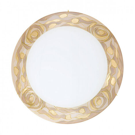 Kolarz SERENA Plafonnier décoratif en verre à 4 lumières, or 24 carats (1/5)
