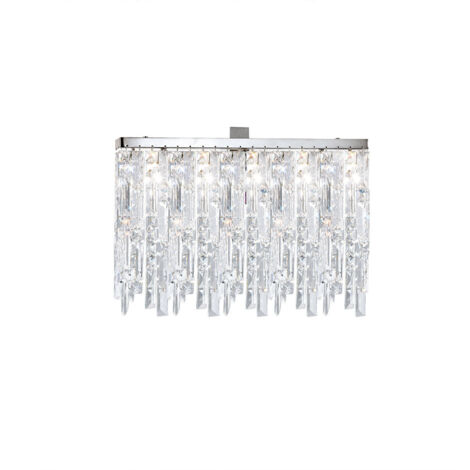 Kolarz PRISMA Plafonnier en cristal 3 lumières chrome (1/3)