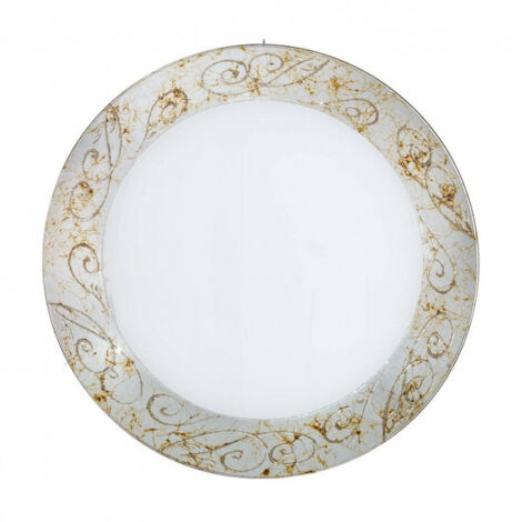 Kolarz SERENA Plafonnier décoratif en verre à 4 lumières, chrome (1/4)