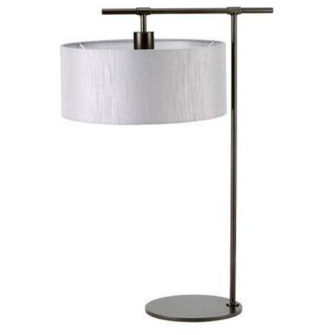 Elstead Balance - Lampe de table 1 lumière marron foncé, E27 (1/3)