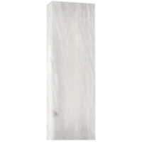 Central Park Petite applique murale nickel poli, albâtre espagnol