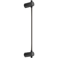 Maytoni Rotta Applique murale LED intégrée moderne noir, 400lm, 3000K
