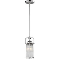 Elstead Paulson - Mini plafonnier à 1 ampoule Chrome IP44, G9