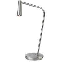 Leds-C4 Gamma - Lampe de table LED Nickel satiné 175lm 2700K