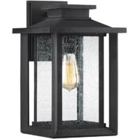 Elstead Quoizel Wakefield Lanterne murale d'extérieur Earth Black, IP44