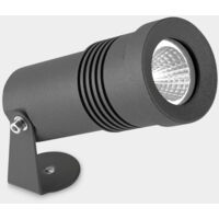 LEDS C4 Micro ø70mm Luminaire LED Extérieur Urbain Gris IP65 IK04 3000K