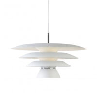 Belid Davinci - Suspension à 1 lumière, blanc mat, E27