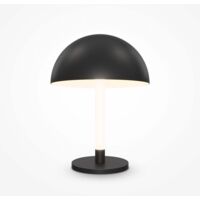 Maytoni Ray Lampe de table LED intégrée Table & Floor Noir, 3000K, abat-jour en aluminium