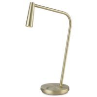 Leds-C4 Gamma - Lampe de table LED Or satiné 179lm 2700K