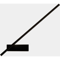 Lampade da parete Tubs LED 8.4 Bianco caldo - 2700K ON-OFF Nero 460lm