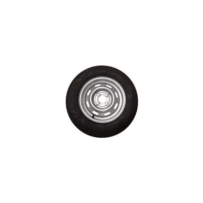 MAXTER Roue Remorque 165/70x13-4TR98 - Roue Complète 13 Pouces 4 Trous Entraxe 98 Mm