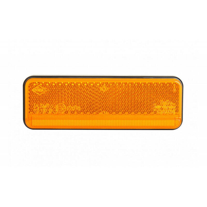 Feu De Gabarit Orange Avec Cadre Led 12 / 24V