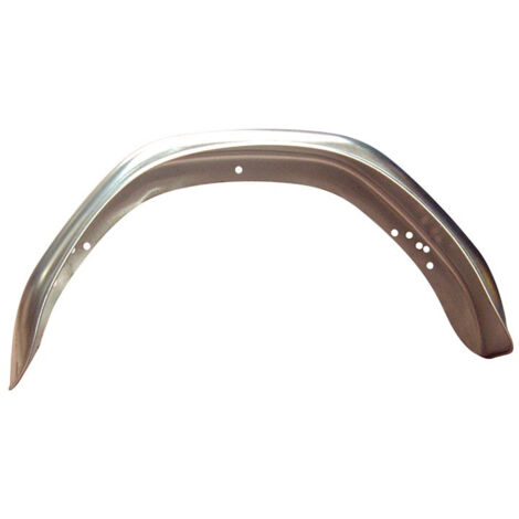 Maxter – Garde-boue rond métal galvanisé 13' – Protection contre projections – Résistant à la corrosion – Installation facile pour remorque