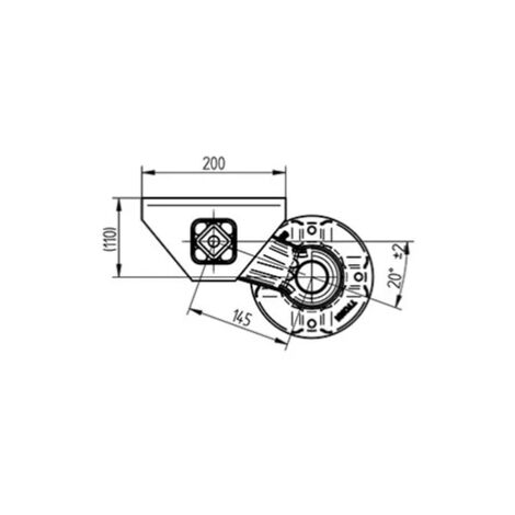 Essieu de Remorque non freiné 750KG - 4TR130