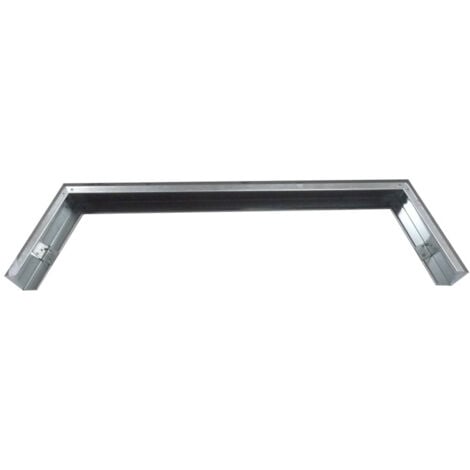 Garde-Boue Tandem 2 Plis Galvanisé - Rustique 13'' - Dimensions 1420 x 300 x 225 mm
