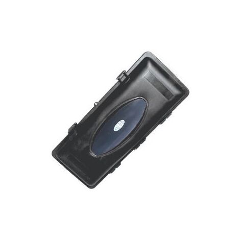 Maxter – Coffre extincteur 6KG noir – Résistant aux chocs – Coque polypropylène renforcé – Pour extincteurs de 145 à 195 mm de diamètre