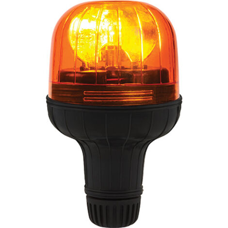 Maxter – Gyrophare rotatif 12V – Tige flexible en EPDM – Indice de protection IP55 – Homologué CE R65/R10 – 6 LED pour signalisation intense