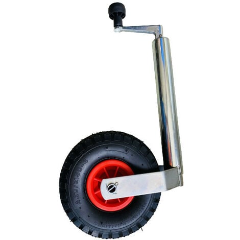 Roue jockey classique diamètre 42 pour remorque