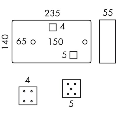 Feu 6 fonctions AJBA FP 82 - Gauche - 12V pour remorque