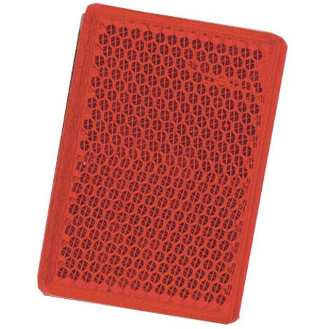 Catadioptre Rouge Adhésif AJBA 57x39 mm – Signalisation Sécurité