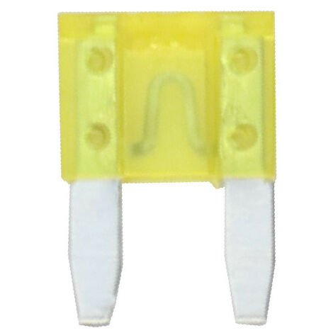 Fusible mini a broches - 20A (par 50)