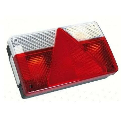 Maxter – Feu droit AJBA FP 84 7 fonctions – Tension 12V – Dimensions 520x120mm – Résistant aux intempéries – Éclairage plaque d'immatriculation