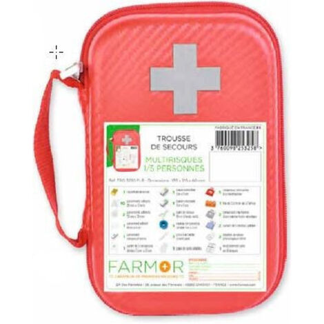 TROUSSE DE SECOURS MULTIRISQUES 1/5 PERS