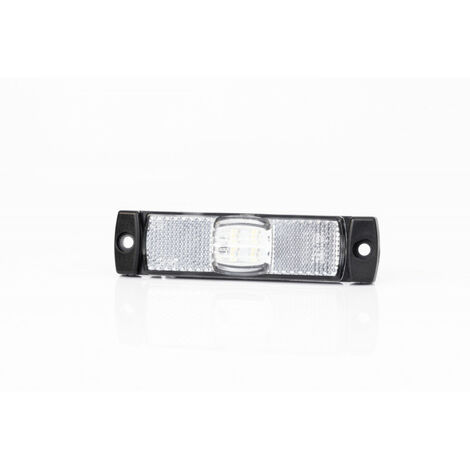 FEUX DE GABARIT LED BLANC + CONNECTIQUE QS150 - 12/24V