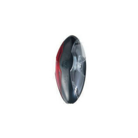 Feu de gabarit LED bicolore 12/24V – Rouge et blanc – Visibilité optimale pour remorques et véhicules – Éclairage performant