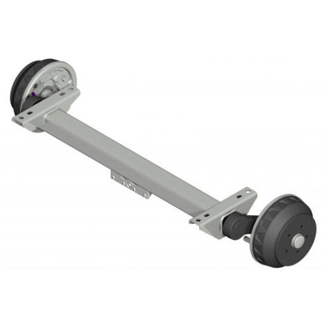 Essieu de remorque VGB18-MV 1800 kg – EAB 1898 mm – Connexion 140x5 – Pour remorques de transport – Knott
