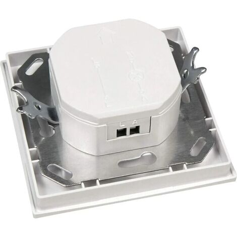 Detector De Movimiento LED MILOS - Blanco Mate Con Marco, Para Empotrar, 230V (PIR)