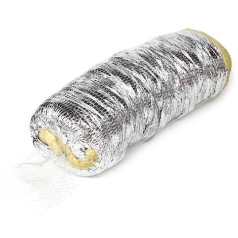 Aldes – Gaine VMC isolée diamètre 160 mm longueur 6 m – Film polyester aluminisé pour ventilation – 11091623
