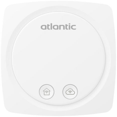 Atlantic – Thermostat connecté pour radiateurs – Pilotage à distance via smartphone – Protocole Zigbee – 500269