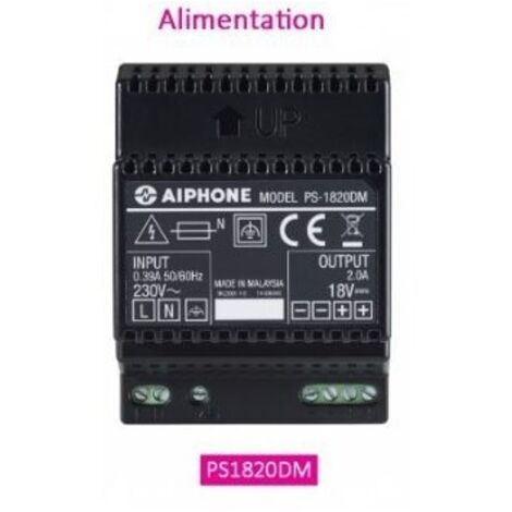 Aiphone - Kit visiophone complet platine saillie avec écran 7